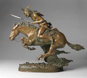 The Cheyenne (1901) by Frederic Remington. Denver Art Museum, Funds from William D. Hewit Charitable Annuity Trust.