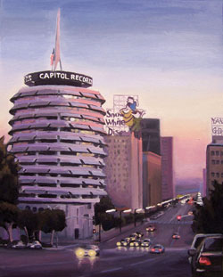 Danny Heller, Capitol Records, oil, 20 x 16.