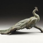 Sandy Scott, Shade of Paradise, bronze, 13 x 23 x 11.