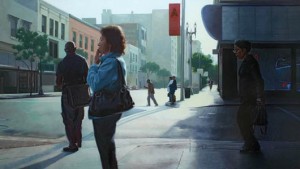 Mike Miller, L.A. Journeys, oil, 28 x 48.