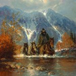 Teton Autumn, oil, 18 x 16