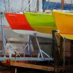 Boat Yard Finish Line by Will Maller