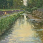 Susiehyer-Along-Cherry-Creek,-24x18,-oil-on-birch Along Cherry Creek, oil, 24 x 18.