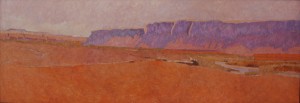 Andy Taylor, Un Novanto Uno, oil, 24 x 68.
