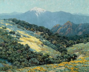 Granville Redmond, Valley Splendor, oil, 20 x 25. Estimate: $150,000-$250,000.