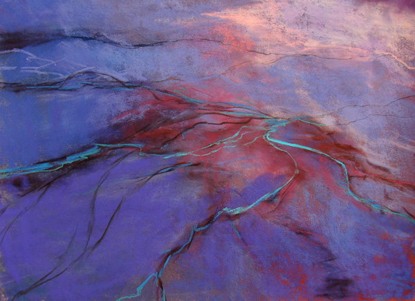 Barbara Szkutnik, 73 North, pastel, 12 x 16.