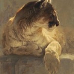 Repose, oil, 20 x 16.