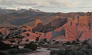 Arturo Chávez, Cuyamungue, oil, 48 x 80.