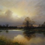 Confluence-at-Dusk-14x18-oil-on-mounted-linen.jpg300dpi Confluence at Dusk, 14 x 18.