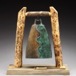 Ebb & Flow, bronze, 20 x 20 x 9.