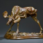 Tim Shinabarger, Fly Swatter, bronze, 15 x 18 x 12.