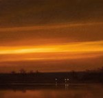 Fraser-River-Dusk-12-x-48-oil-on-canvas-300dpi Fraser River Dusk, oil, 12 x 48. Courtesy White Rock Gallery.