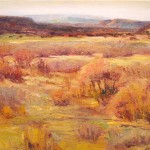 Matthew Higginbotham, Galiteo Outback, oil, 30 x 36.