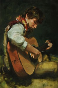 Johanna Harmon, Jonathan, oil, 24 x 16.