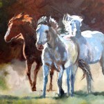 Laura Mehmert, Breakaway, oil, 24 x 30.