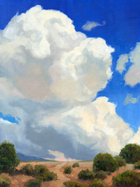 Lee MacLeod, Building Up, oil, 14 x 11.