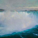 Curt Walters, Niagra Falls, oil, 42 x 90.