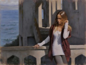 Will Pealatere, Whispers of Alcatraz, oil, 30 x 40.
