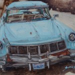 Scott Prior, Sweet Ride, oil, 12 x 16.
