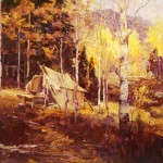 Robert Moore | The Camp, oil, 36 x 48.