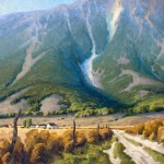 Jerry Markham, The Heart of Montana, oil, 28 x 32.