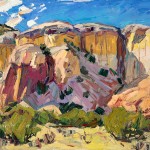 Jivan Lee, Where Crows Call and the Land Hums, oil, 30 x 40.