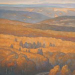 Howard Post, Road Into Color, oil, 24 x 24.