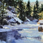 Along the Creek by Cheryl St. John at the OPA show.